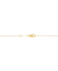Macy's Butterfly Pendant Necklace in 22k Yellow Gold-Plated Sterling Silver