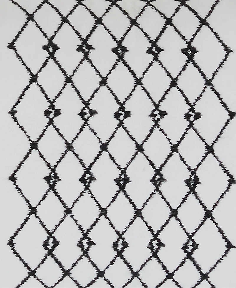 Ink+Ivy Bea Embroidered Decorative Pillow, 12" x 20"