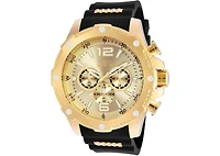 Invicta Men's 19660 I-Force Quartz Chronograph Gold Dial Watch