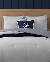Tommy Hilfiger Tommy Sandbar Stripe Seersucker -Pc. Comforter Set