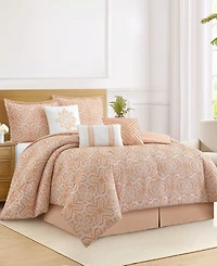 Stratford Park Ethan Geometric 7-Pc. Comforter Set, Queen
