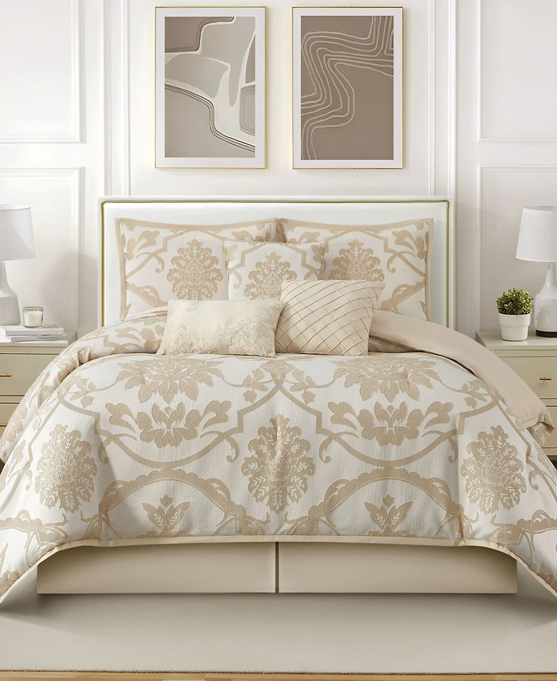 Stratford Park Maddix Floral 7-Pc. Comforter Set, Queen