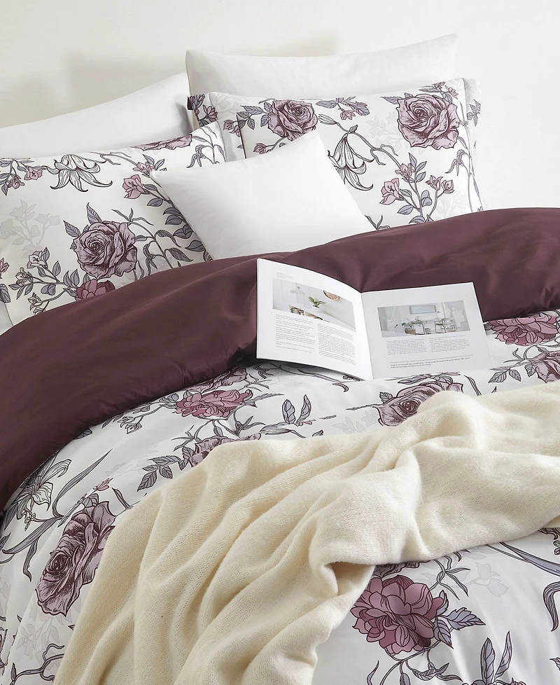Stratford Park Rita Floral 3-Pc. Comforter Set