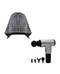 Pursonic Heated Poncho & 6-Speed Deep Tissue Massager