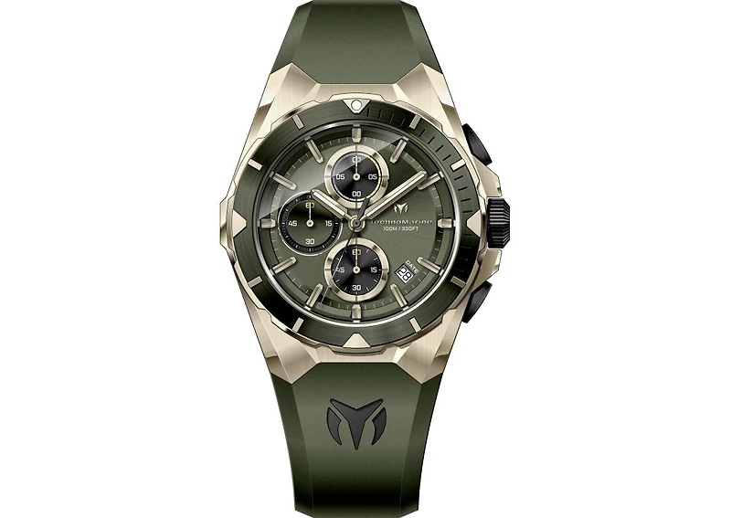 Technomarine Men's Olive Green Dial Watch