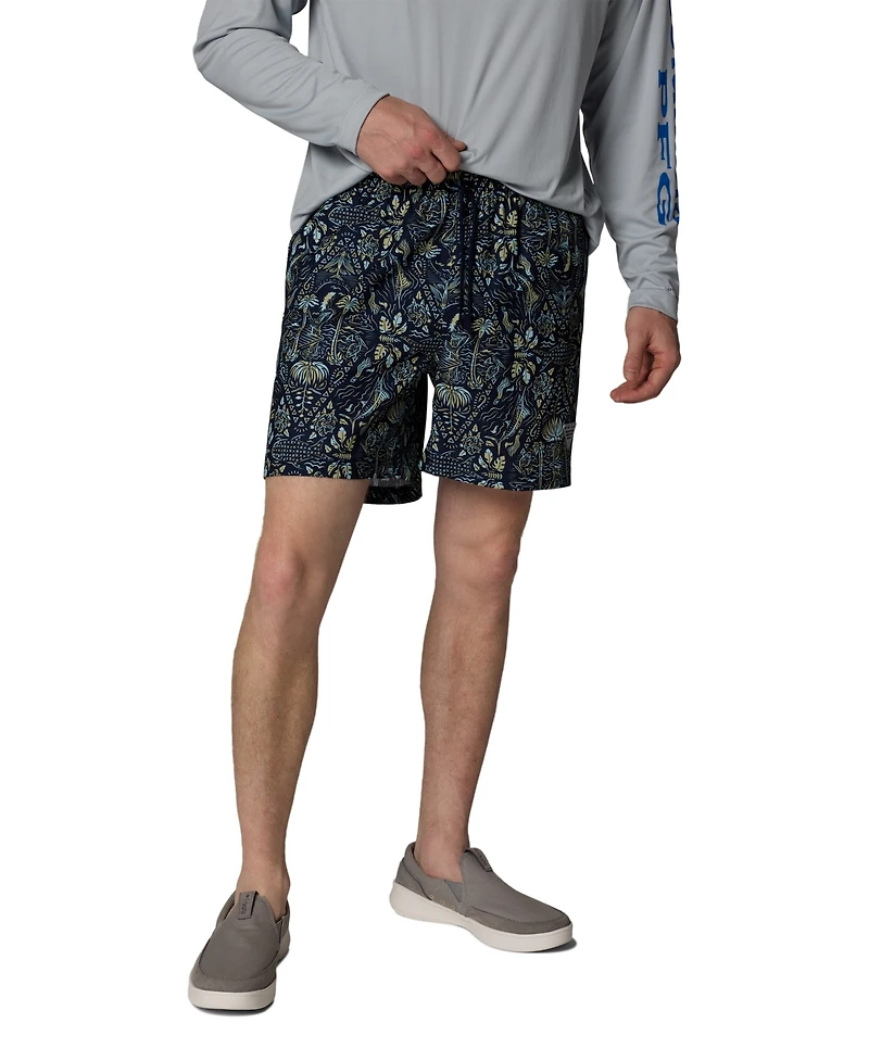 Columbia Men's Pfg Rambler Printed Water Short