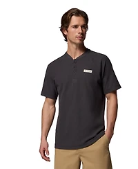 Columbia Men's Acker Rock Knit Short-Sleeve Henley Shirt