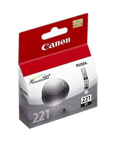 Canon Cli-221BK Black Ink Tank for Select Pixma iP, Mp, Mx Series Printers
