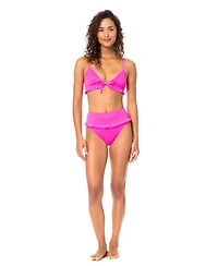 Raisins Women's Shaye High-Waist Swim Bottoms