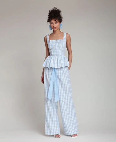 Avec Les Filles Women's Slouchy Wide-Leg Pants