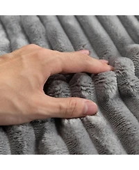 Streamdale Furniture Luxury Corduroy Sofa with Ottoman - Modern & Comfortable