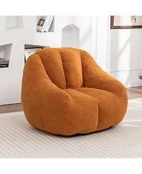 Clihome Bean Bag Sofa with Tufted Soft Stuffed Filling, Comfy Cozy Bean Bag Chairs
