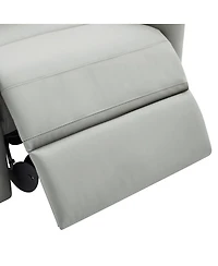 Streamdale Furniture Streamdale Modern 8-Point Massage Recliner with Heat & Storage