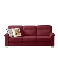 Streamdale Furniture 82" Modern Snowfleece 3-Seater Sofa