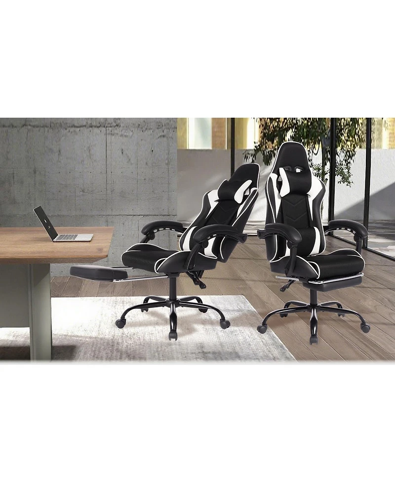 Streamdale Furniture Homall Ergonomic Gaming Chair with Headrest and Lumbar Pillow
