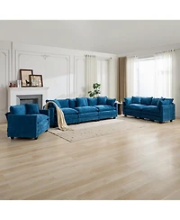 Streamdale Furniture Cloud Couch: Flexible, Modular Chenille Sofa for Ultimate Comfort