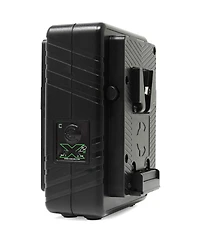 Core Swx Nanox Micro 150 150Wh 14.8V V-Mount Smart Battery, 2-Pack, Bundle with Gpm-X2S Mini Dual Travel Battery Charger
