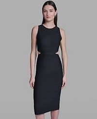 Bcbg Women's Sleeveless Crew Neck Dress