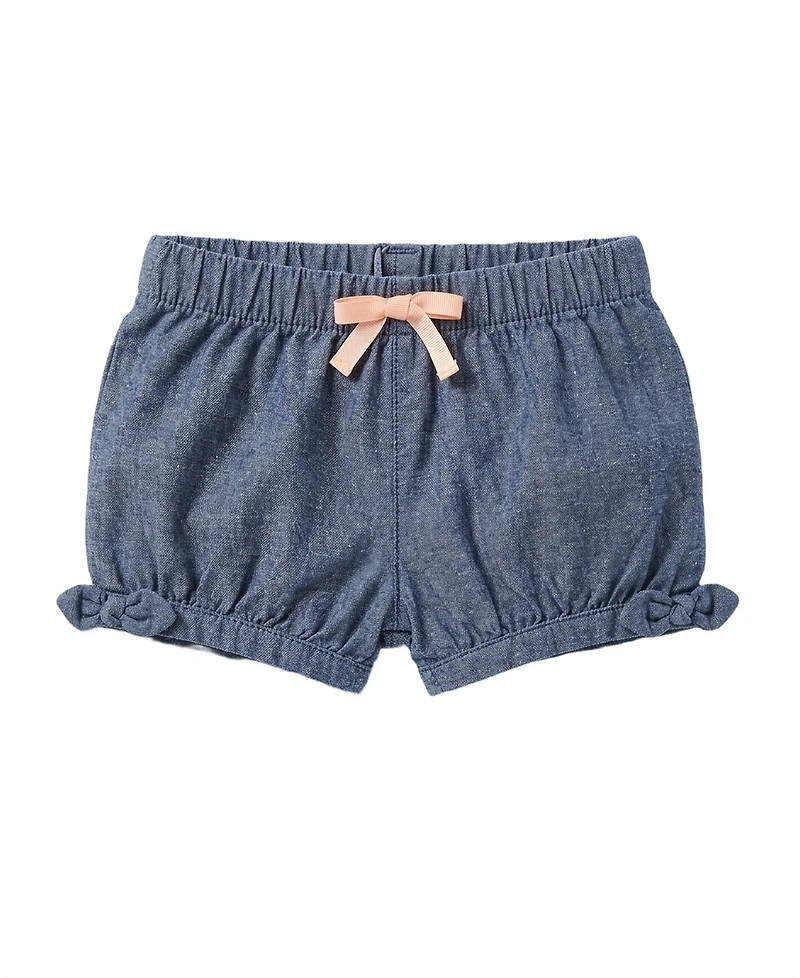 Disney Baby Girls' Minnie Print Top, Bodysuit and Shorts, 3-Piece Set