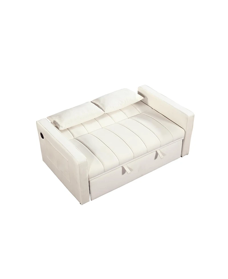 Streamdale Furniture 3 in 1 Sleeper Sofa Couch Bed