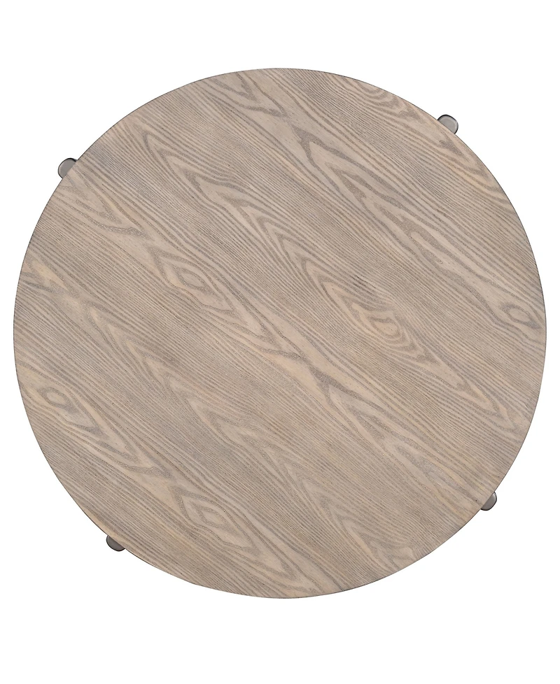 Tayen 24" Round Bottom Shelf End Table