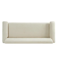 Streamdale Furniture Modern Loveseat Sofa 2 Seater Couch with Armrest Pillows