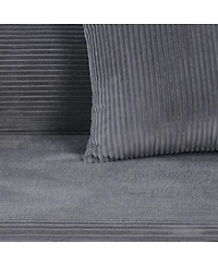 Streamdale Furniture 2-in-1 Foldable Sofa Bed, 75 Inch Folding Couch w/ Memory Foam Mattress & 2 Pillows