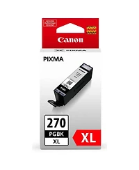 Canon Pgi-270 Xl Pigment Black Ink Tank for Select Pixma Mg, Ts Series Printers - 22.2ml