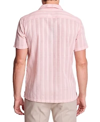 Paisley & Gray Men's Striped Camp Collar Shirt