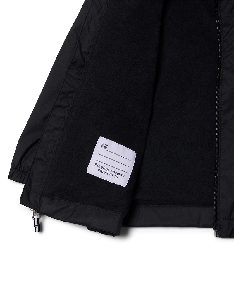 Columbia Boys' 5-20 Rainy Trails Iii Fleece Lined Jacket