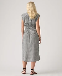 Levi's Women's Beatrice Button-Front Midi Dress