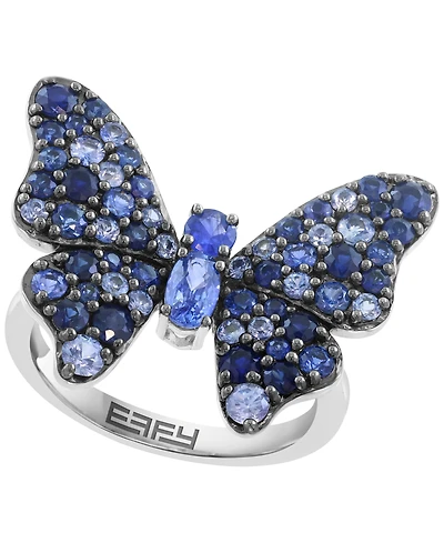 Effy Collection Sapphire (5-1/2 ct. t.w.) Ring in Sterling Silver