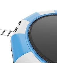 Mecale 15 Ft Inflatable Water Bouncer with Ladder and Air Pump