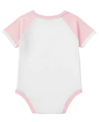 Disney Baby Girls' Minnie Print Vest, Bodysuit, and Skirt, 3-Piece Set