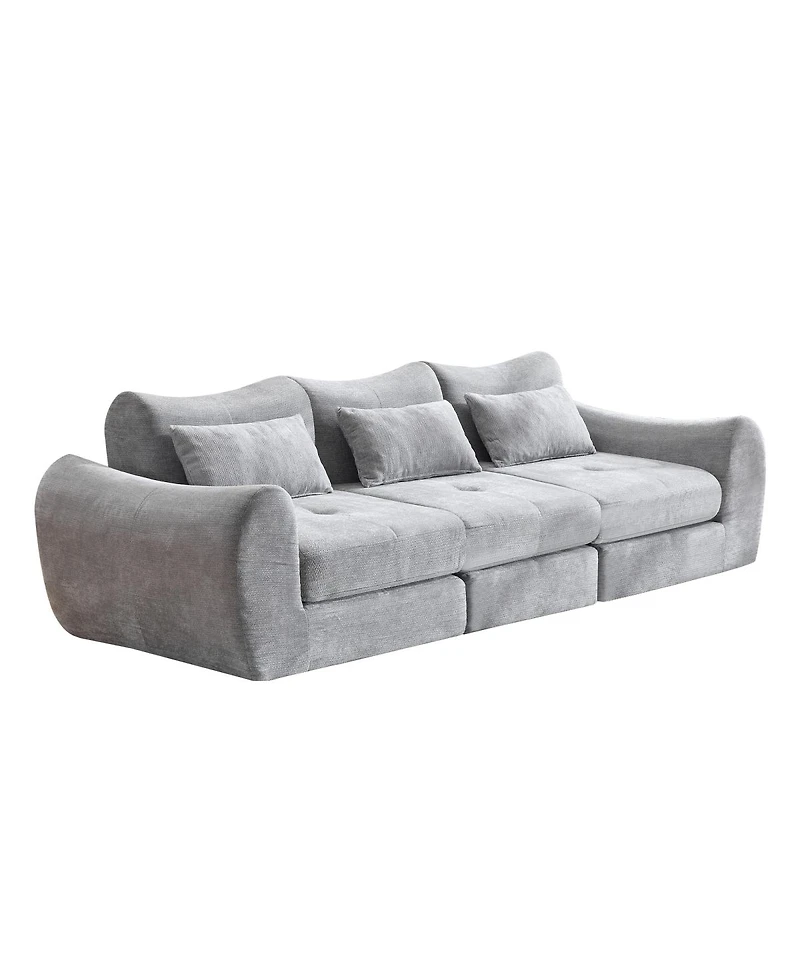 Streamdale Furniture Modular Cloud Sofa, Convertible Folding Sofa Bed