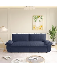 Streamdale Furniture 73.2" Queen Pull Out Sofa Bed, 3-in-1 Convertible Sleeper