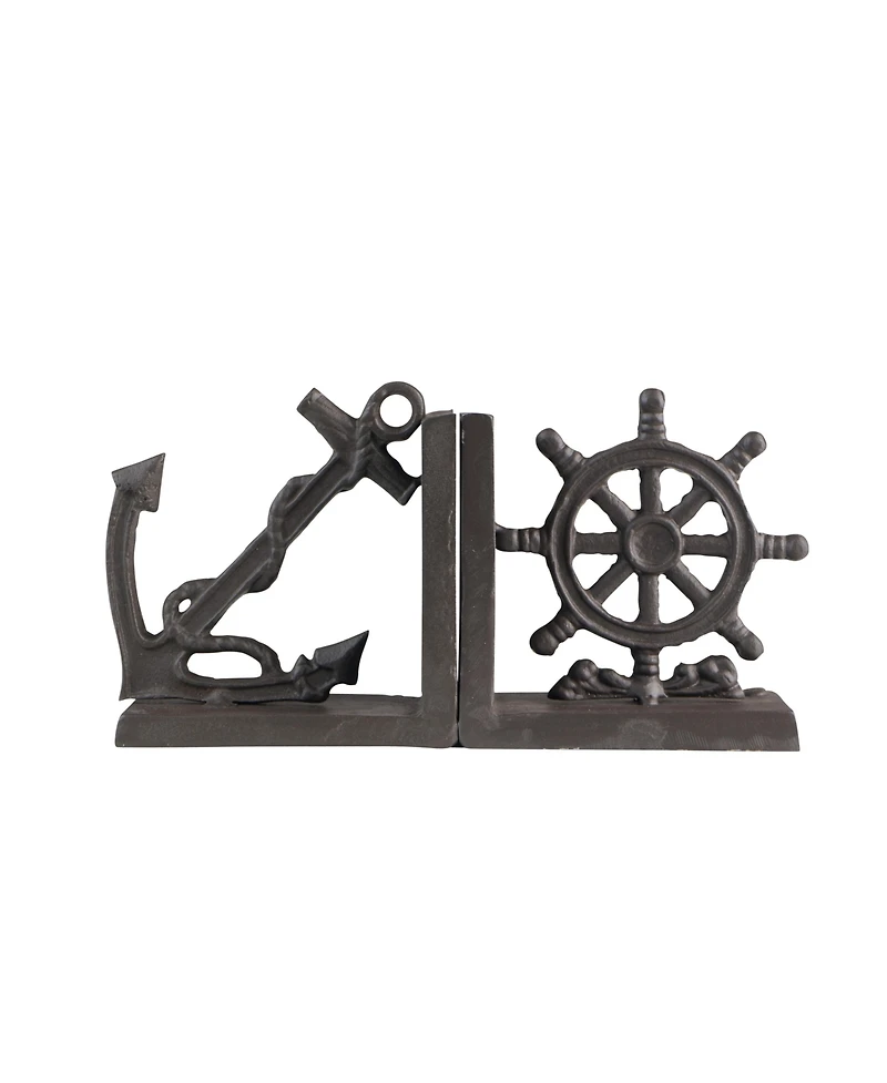 Danya B. Nautical Iron Bookend Set