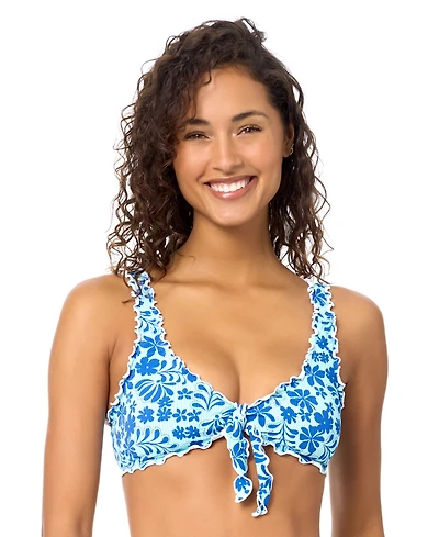 Raisins Women's Eli Printed Swim Bikini Top