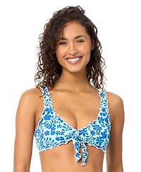 Raisins Women's Eli Printed Swim Bikini Top