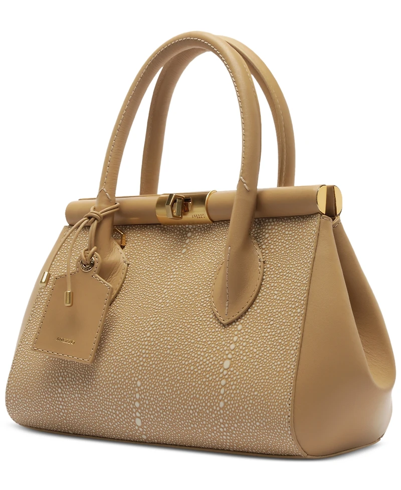 Arezzo Morgan Small Turn-Lock Tote Bag