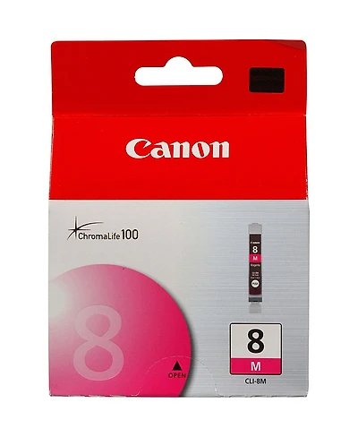 Canon Cli-8M Magenta Ink Cartridge for Select Pixma iP, Mp, Mx and Pro Series Printers