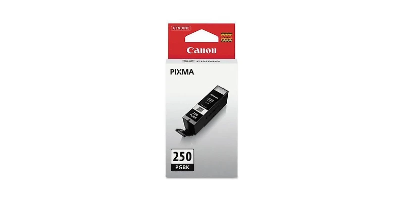 Canon Pgi-250 Pigment Black Ink Tank for Select Pixma iP, iX, Mg, Mx Series Printers