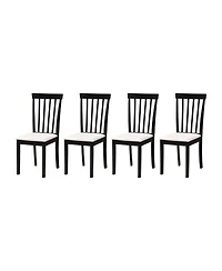 Kings Brand Furniture Set of 4 Dining Chairs