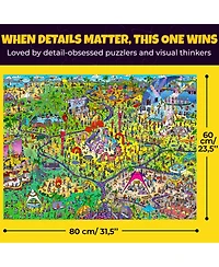 Quokka 1000 Piece Jigsaw Puzzle for Adults – Themed Puzzles with Bonus Challenges