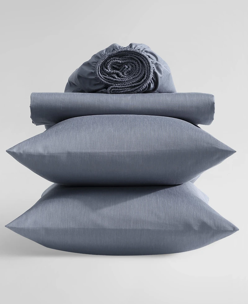 Calvin Klein Modern Comfort 144-Thread Count Cotton -Pc. Sheet Set