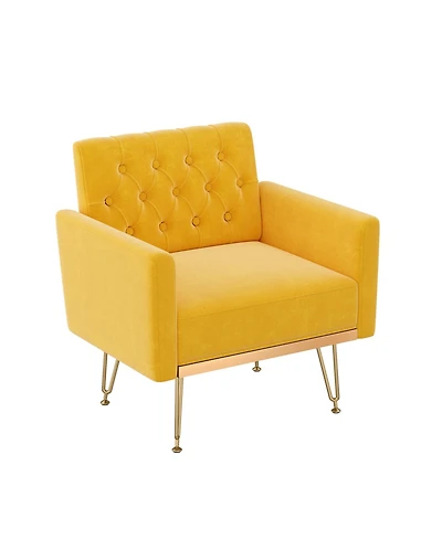 Streamdale Furniture Velvet Armchair Single Chair