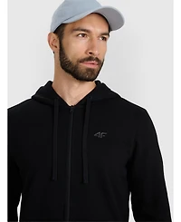 4F Men's Men s Zip-Up Sweatshirt With A Hood