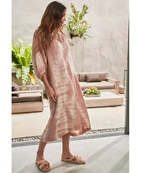 Ocean+Main Women's Ocean+Main Tie Dye Gauze Dress with Pockets