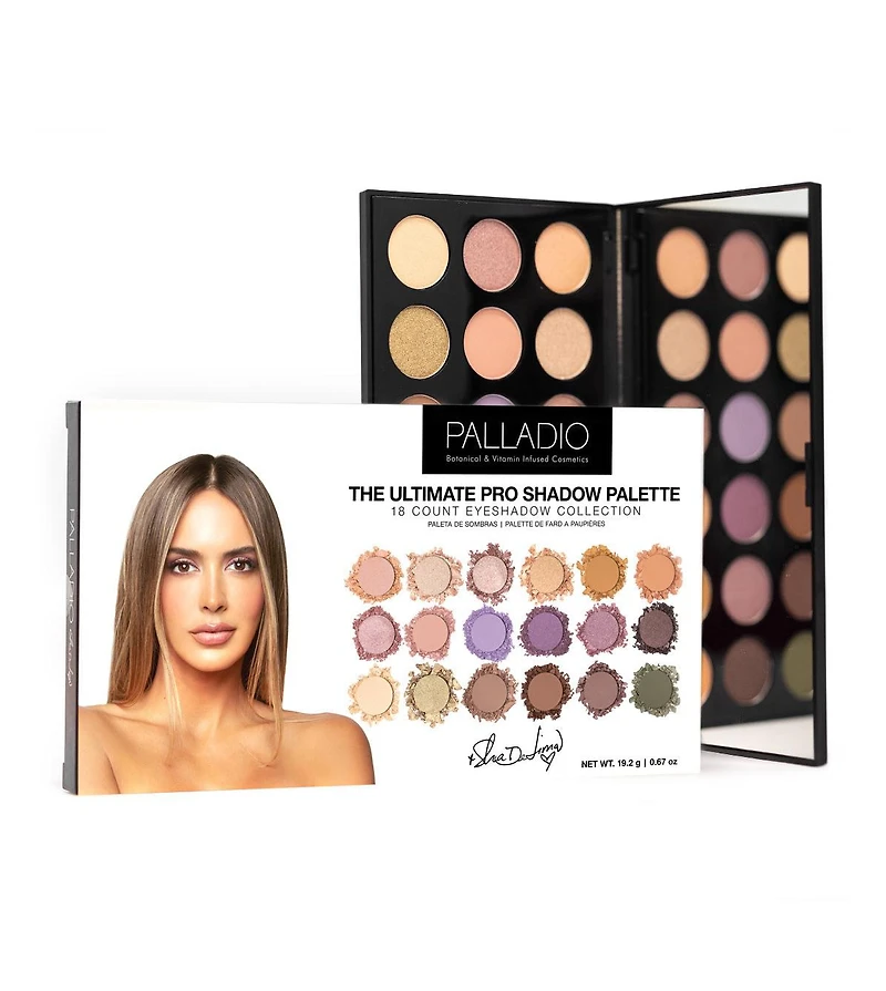 Palladio The Ultimate Pro Shadow Palette, Shannon De Lima Collab