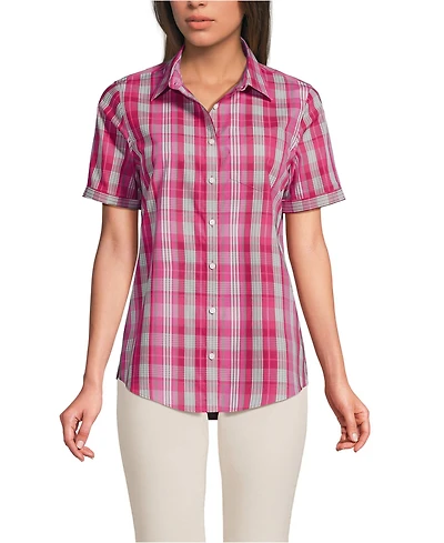 Lands' End Women's Petite Wrinkle Free No Iron Shirt